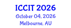 International Conference on Computing and Information Technology (ICCIT) October 04, 2026 - Melbourne, Australia