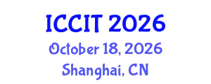 International Conference on Computing and Information Technology (ICCIT) October 18, 2026 - Shanghai, China