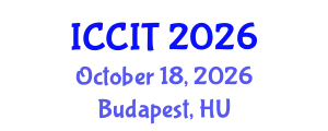 International Conference on Computing and Information Technology (ICCIT) October 18, 2026 - Budapest, Hungary