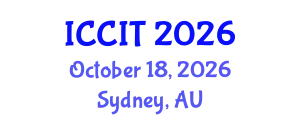 International Conference on Computing and Information Technology (ICCIT) October 18, 2026 - Sydney, Australia
