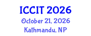 International Conference on Computing and Information Technology (ICCIT) October 21, 2026 - Kathmandu, Nepal