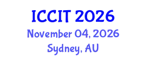 International Conference on Computing and Information Technology (ICCIT) November 04, 2026 - Sydney, Australia