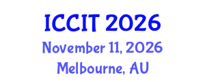 International Conference on Computing and Information Technology (ICCIT) November 11, 2026 - Melbourne, Australia