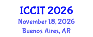 International Conference on Computing and Information Technology (ICCIT) November 18, 2026 - Buenos Aires, Argentina