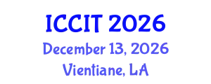 International Conference on Computing and Information Technology (ICCIT) December 13, 2026 - Vientiane, Laos
