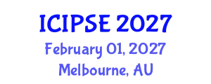 International Conference on Industrial and Production Systems Engineering (ICIPSE) February 01, 2027 - Melbourne, Australia