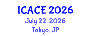International Conference on Architectural and Civil Engineering (ICACE) July 22, 2026 - Tokyo, Japan