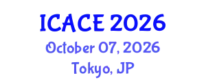 International Conference on Architectural and Civil Engineering (ICACE) October 07, 2026 - Tokyo, Japan