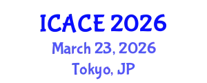 International Conference on Architectural and Civil Engineering (ICACE) March 23, 2026 - Tokyo, Japan