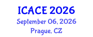 International Conference on Architectural and Civil Engineering (ICACE) September 06, 2026 - Prague, Czechia