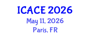 International Conference on Architectural and Civil Engineering (ICACE) May 11, 2026 - Paris, France