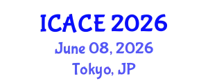 International Conference on Architectural and Civil Engineering (ICACE) June 08, 2026 - Tokyo, Japan