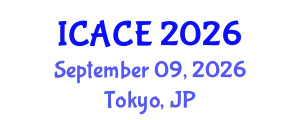 International Conference on Architectural and Civil Engineering (ICACE) September 09, 2026 - Tokyo, Japan