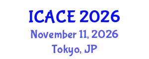 International Conference on Architectural and Civil Engineering (ICACE) November 11, 2026 - Tokyo, Japan