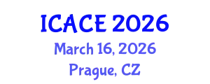 International Conference on Architectural and Civil Engineering (ICACE) March 16, 2026 - Prague, Czechia
