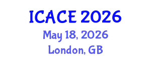 International Conference on Architectural and Civil Engineering (ICACE) May 18, 2026 - London, United Kingdom