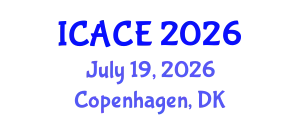 International Conference on Architectural and Civil Engineering (ICACE) July 19, 2026 - Copenhagen, Denmark