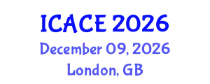 International Conference on Architectural and Civil Engineering (ICACE) December 09, 2026 - London, United Kingdom