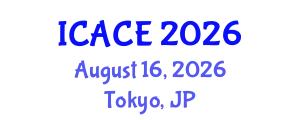 International Conference on Architectural and Civil Engineering (ICACE) August 16, 2026 - Tokyo, Japan