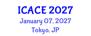 International Conference on Architectural and Civil Engineering (ICACE) January 07, 2027 - Tokyo, Japan