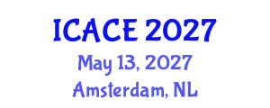 International Conference on Architectural and Civil Engineering (ICACE) May 13, 2027 - Amsterdam, Netherlands