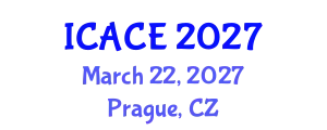 International Conference on Architectural and Civil Engineering (ICACE) March 22, 2027 - Prague, Czechia