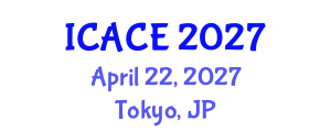 International Conference on Architectural and Civil Engineering (ICACE) April 22, 2027 - Tokyo, Japan
