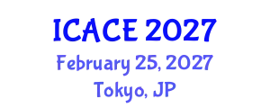 International Conference on Architectural and Civil Engineering (ICACE) February 25, 2027 - Tokyo, Japan