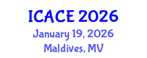 International Conference on Architectural and Civil Engineering (ICACE) January 19, 2026 - Maldives, Maldives
