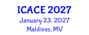 International Conference on Architectural and Civil Engineering (ICACE) January 23, 2027 - Maldives, Maldives