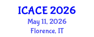 International Conference on Architectural and Civil Engineering (ICACE) May 11, 2026 - Florence, Italy