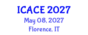International Conference on Architectural and Civil Engineering (ICACE) May 08, 2027 - Florence, Italy