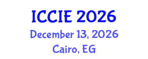 International Conference on Computer and Information Engineering (ICCIE) December 13, 2026 - Cairo, Egypt