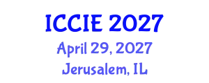 International Conference on Computer and Information Engineering (ICCIE) April 29, 2027 - Jerusalem, Israel