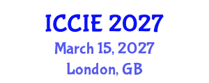 International Conference on Computer and Information Engineering (ICCIE) March 15, 2027 - London, United Kingdom