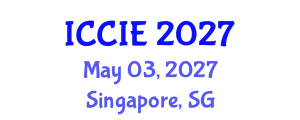 International Conference on Computer and Information Engineering (ICCIE) May 03, 2027 - Singapore, Singapore