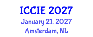 International Conference on Computer and Information Engineering (ICCIE) January 21, 2027 - Amsterdam, Netherlands