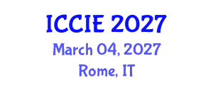 International Conference on Computer and Information Engineering (ICCIE) March 04, 2027 - Rome, Italy