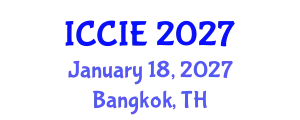 International Conference on Computer and Information Engineering (ICCIE) January 18, 2027 - Bangkok, Thailand