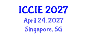 International Conference on Computer and Information Engineering (ICCIE) April 24, 2027 - Singapore, Singapore
