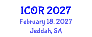 International Conference on Operations Research (ICOR) February 18, 2027 - Jeddah, Saudi Arabia