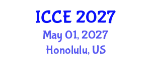 International Conference on Communication Engineering (ICCE) May 01, 2027 - Honolulu, United States