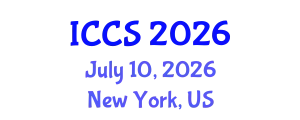 International Conference on Computer Science (ICCS) July 10, 2026 - New York, United States