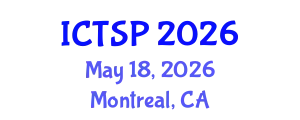 International Conference on Telecommunications and Signal Processing (ICTSP) May 18, 2026 - Montreal, Canada