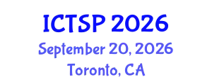 International Conference on Telecommunications and Signal Processing (ICTSP) September 20, 2026 - Toronto, Canada