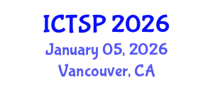 International Conference on Telecommunications and Signal Processing (ICTSP) January 05, 2026 - Vancouver, Canada