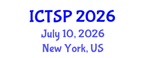 International Conference on Telecommunications and Signal Processing (ICTSP) July 10, 2026 - New York, United States