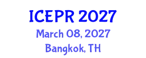 International Conference on Environmental Pollution and Remediation (ICEPR) March 08, 2027 - Bangkok, Thailand