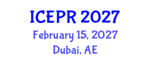International Conference on Environmental Pollution and Remediation (ICEPR) February 15, 2027 - Dubai, United Arab Emirates
