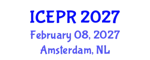 International Conference on Environmental Pollution and Remediation (ICEPR) February 08, 2027 - Amsterdam, Netherlands